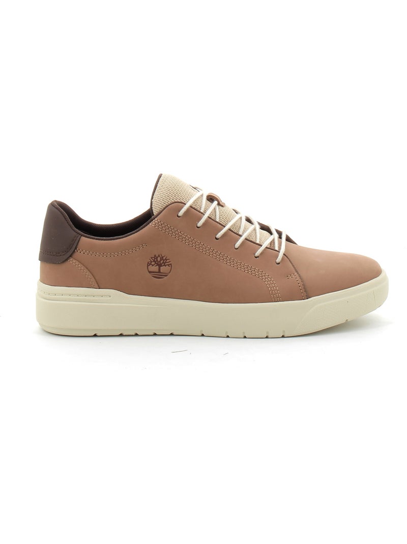 Baskets en Cuir Timberland Marron - Kiabi