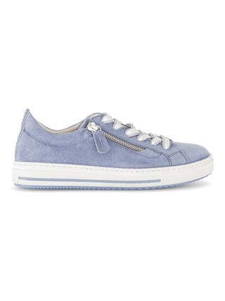 Baskets  en cuir velours