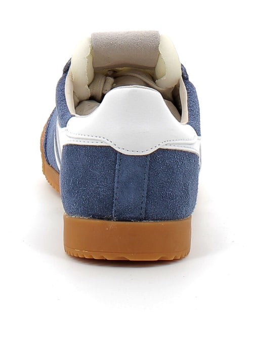 Baskets en Cuir Velours Gola - Kiabi