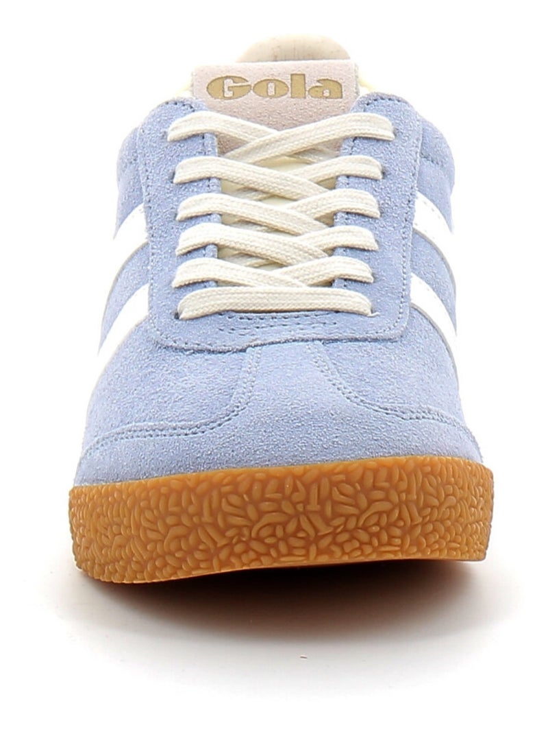 Baskets en Cuir Velours Gola Bleu - Kiabi