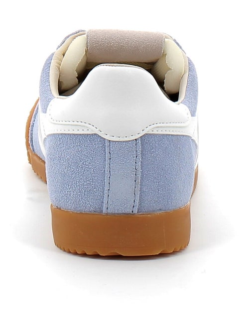 Baskets en Cuir Velours Gola - Kiabi