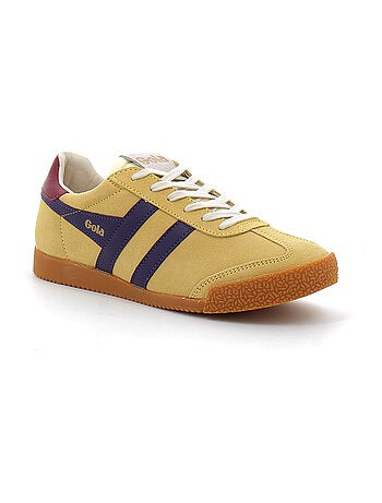 Baskets en Cuir Velours Gola