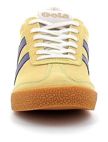 Baskets en Cuir Velours Gola