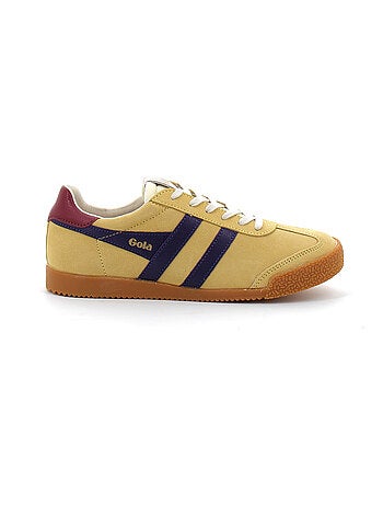Baskets en Cuir Velours Gola