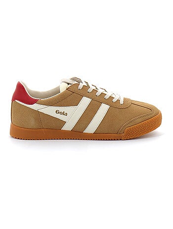 Baskets en Cuir Velours Gola