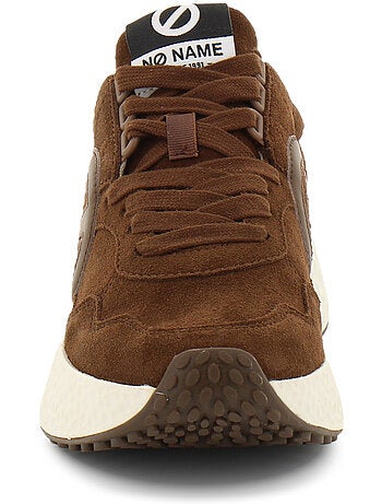 Baskets en cuir velours no name