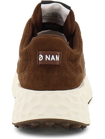 Baskets en cuir velours no name