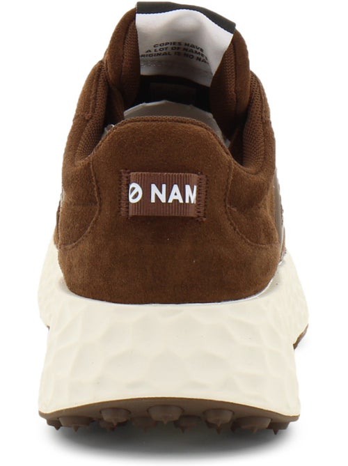 Baskets en cuir velours no name - Kiabi
