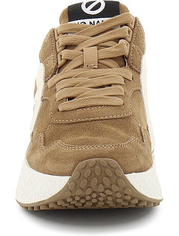 Baskets en cuir velours no name