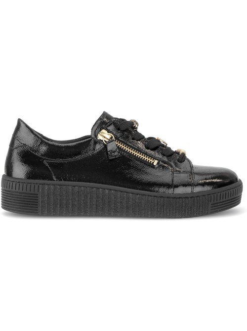 Baskets en cuir verni - Kiabi Baskets en cuir verni - Kiabi