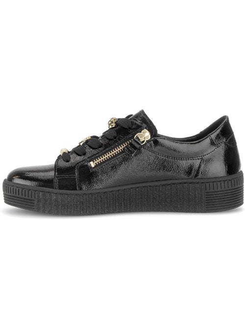 Baskets en cuir verni - Kiabi Baskets en cuir verni - Kiabi