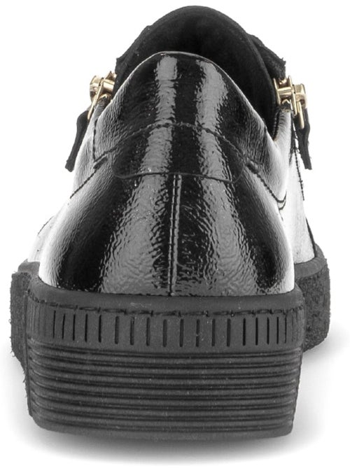 Baskets en cuir verni - Kiabi Baskets en cuir verni - Kiabi