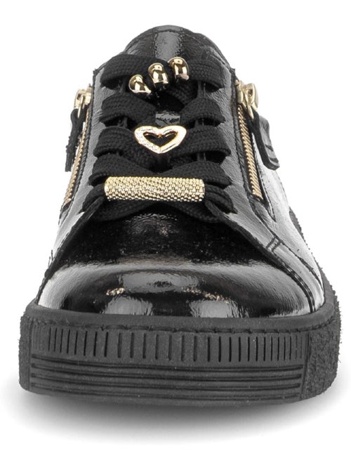 Baskets en cuir verni - Kiabi Baskets en cuir verni - Kiabi
