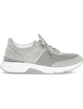 Baskets en cuir