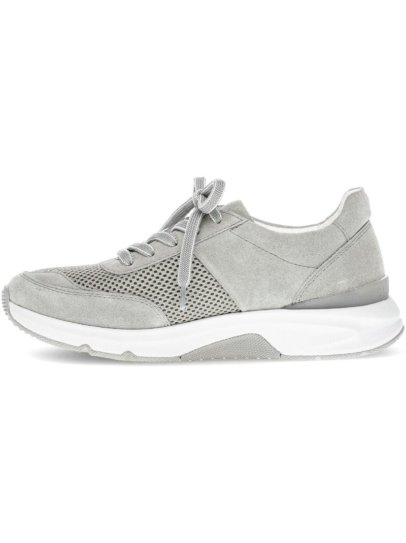 Baskets  en cuir Vert - Kiabi
