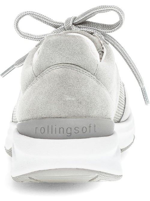 Baskets  en cuir - Kiabi