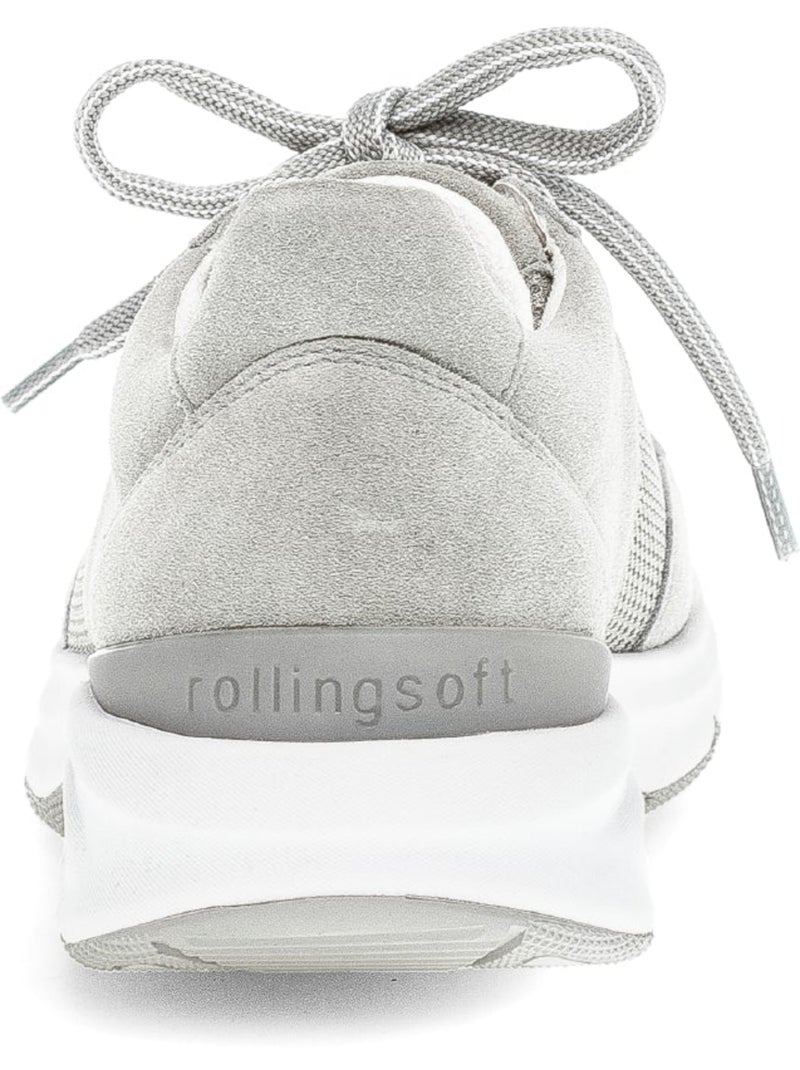 Baskets  en cuir Vert - Kiabi