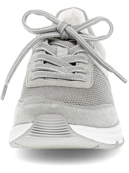 Baskets  en cuir - Kiabi