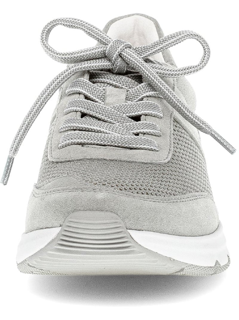 Baskets  en cuir Vert - Kiabi