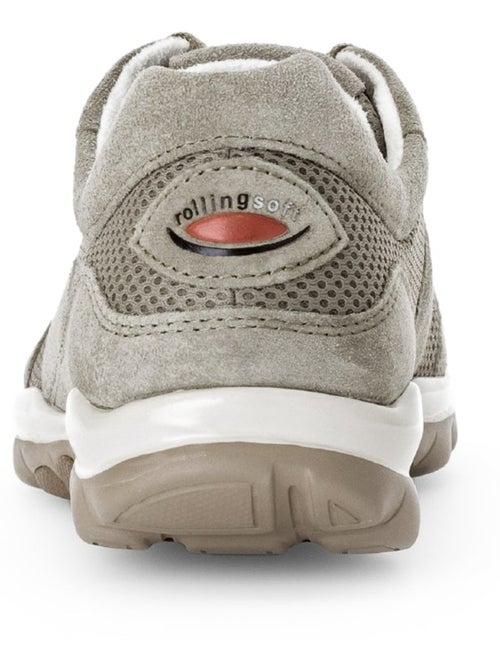 Baskets  en cuir - Kiabi