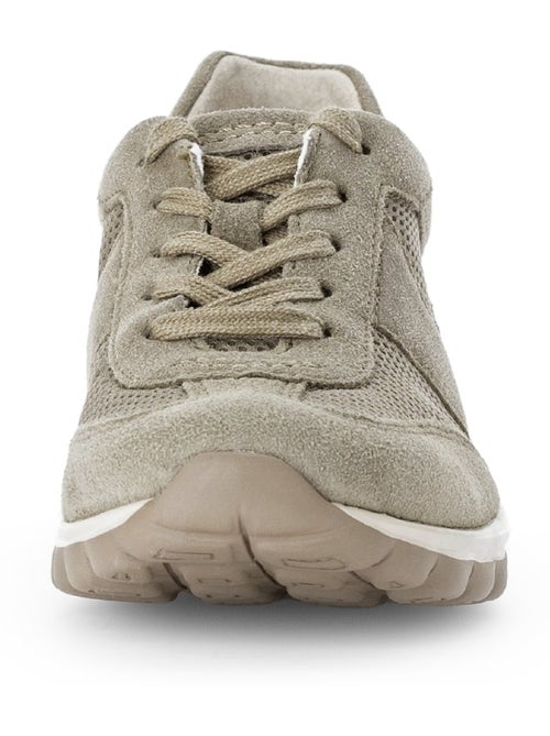 Baskets  en cuir - Kiabi