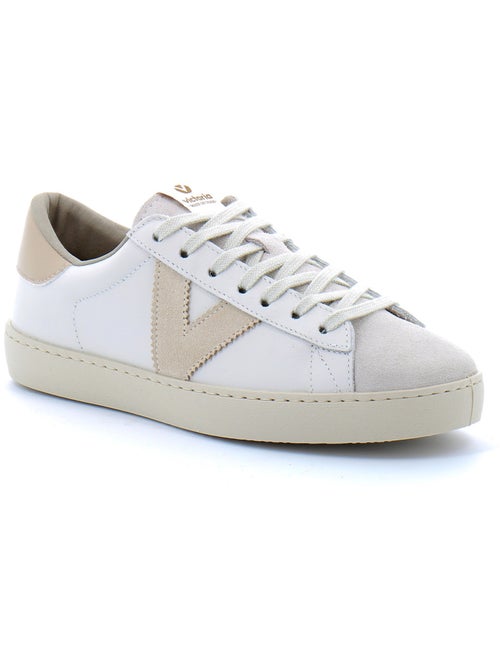 Baskets en Cuir Victoria. - Kiabi