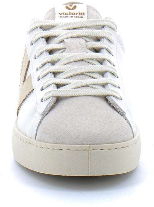 Baskets en Cuir Victoria. - Kiabi