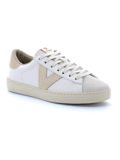 Baskets en Cuir Victoria. - Kiabi