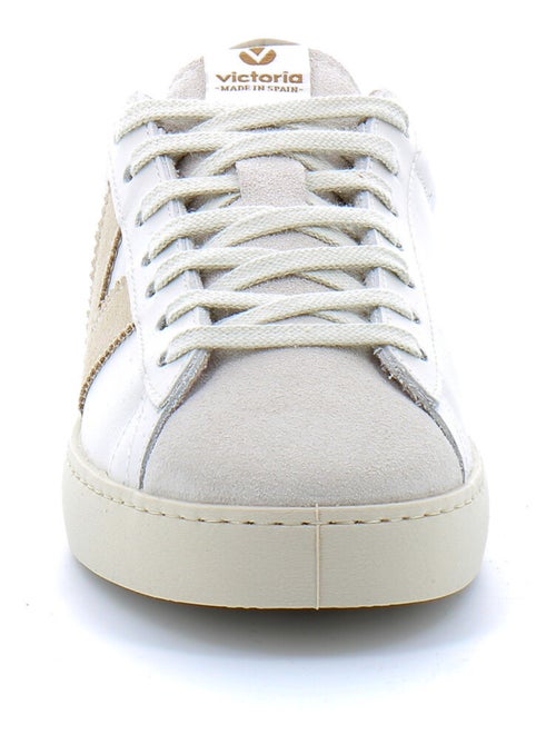 Baskets en Cuir Victoria. - Kiabi