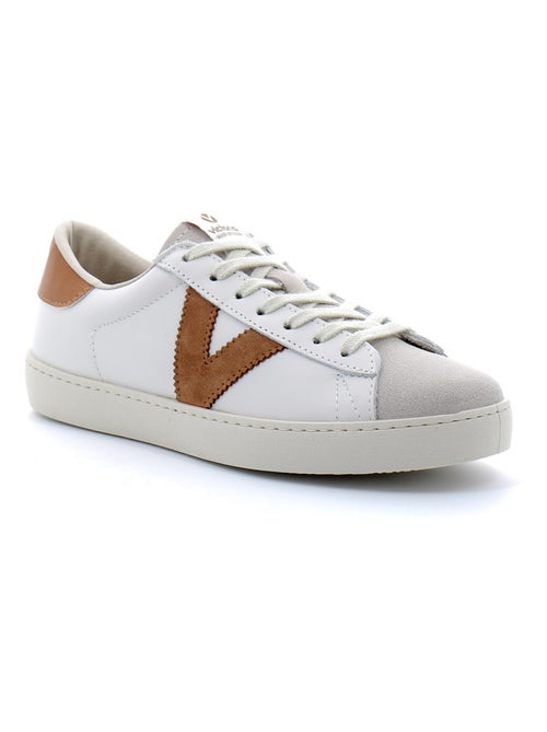 Baskets en Cuir Victoria. - Kiabi