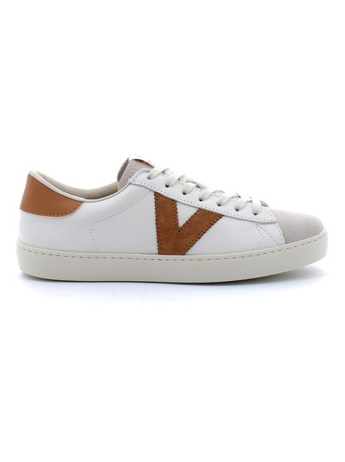 Baskets en Cuir Victoria. - Kiabi