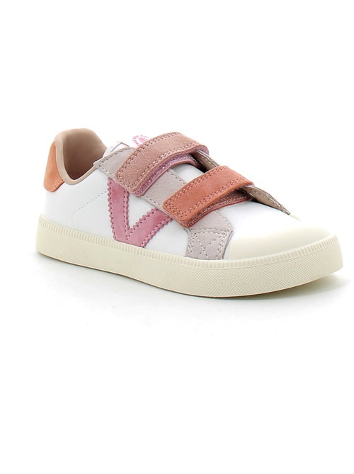 Baskets en Cuir Victoria. - Kiabi