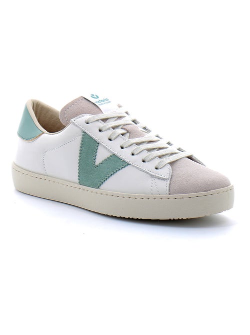 Baskets en Cuir Victoria. - Kiabi