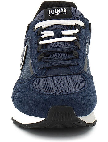 Baskets en cuir/suede colmar