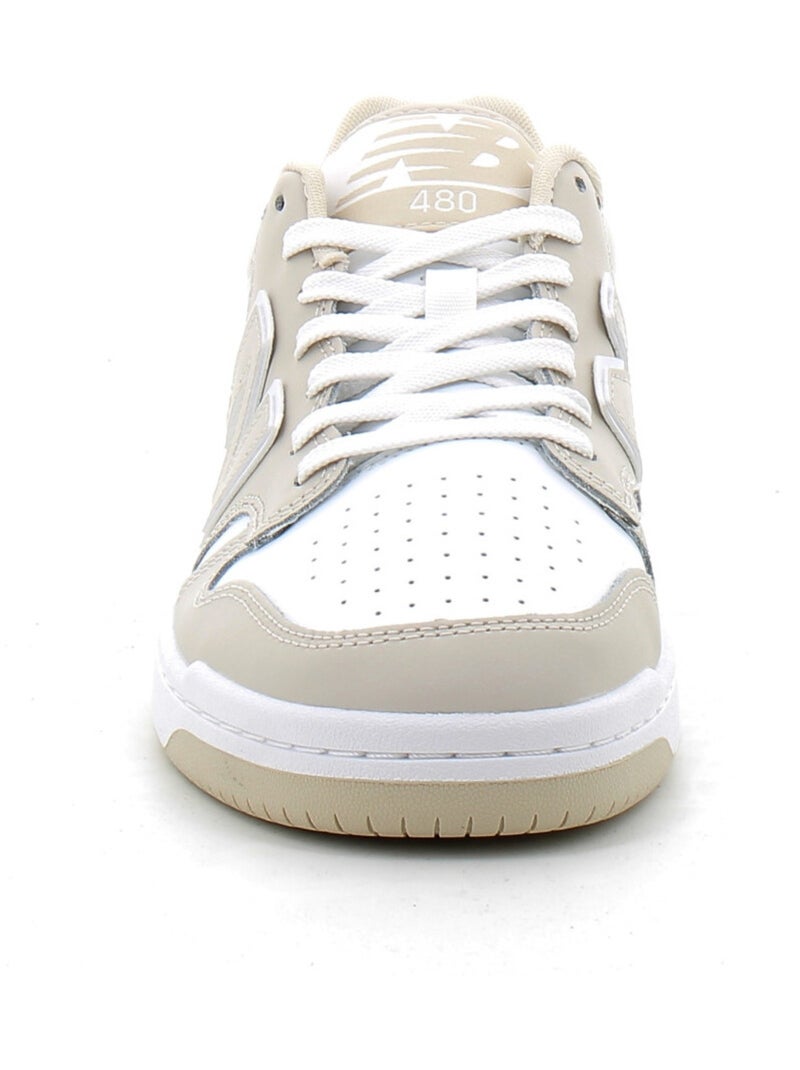 Baskets en Cuir/suede new Balance Beige - Kiabi