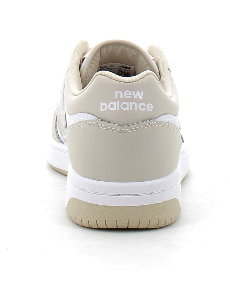 Baskets en Cuir/suede new Balance Beige - Kiabi