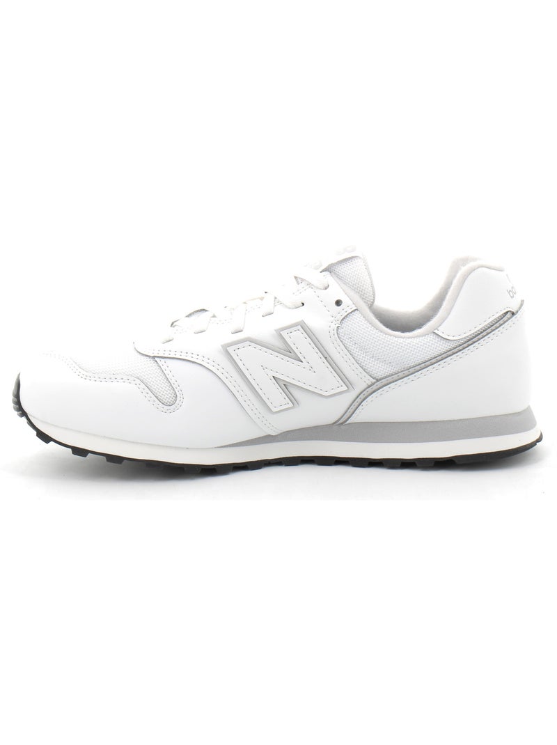 Baskets en cuir/suede new balance Blanc - Kiabi