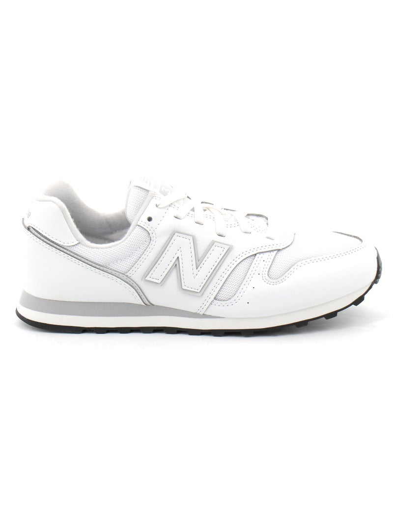 Baskets en cuir/suede new balance Blanc - Kiabi