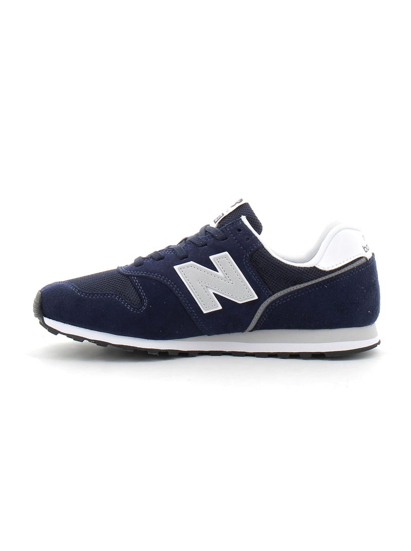 Baskets en Cuir/suede new Balance Bleu - Kiabi