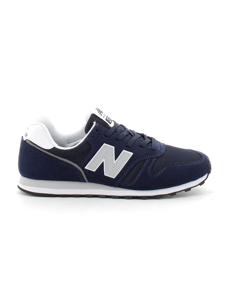 Baskets en Cuir/suede new Balance Bleu - Kiabi