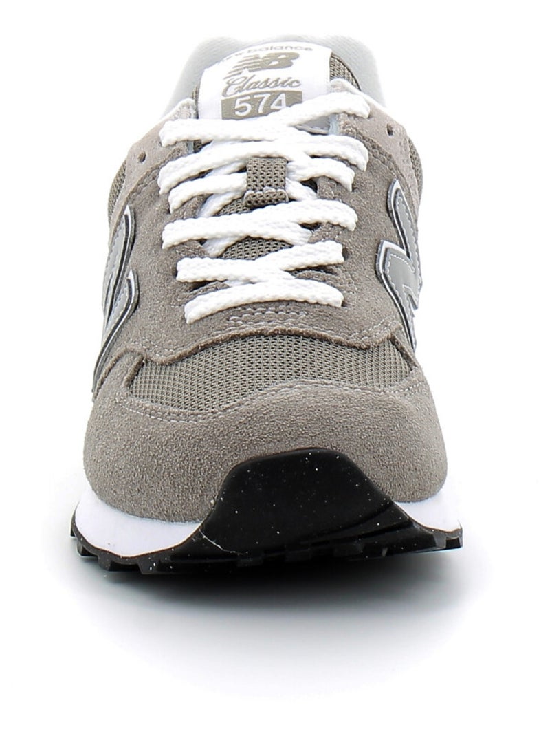 Baskets en Cuir/suede new Balance Gris - Kiabi