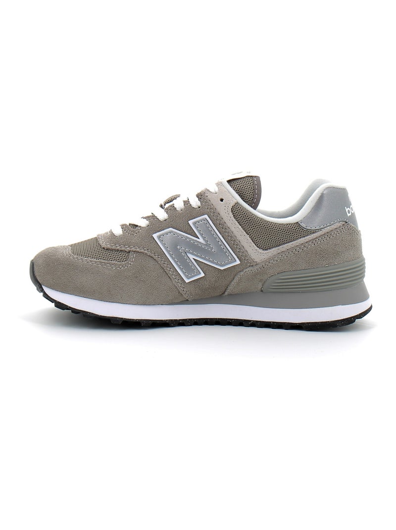 Baskets en Cuir/suede new Balance Gris - Kiabi