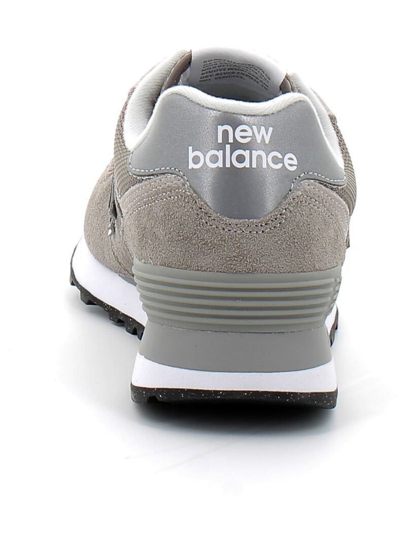 Baskets en Cuir/suede new Balance Gris - Kiabi