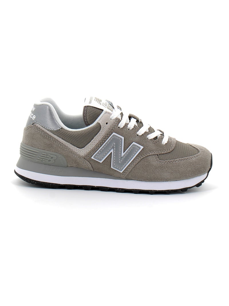 Baskets en Cuir/suede new Balance Gris - Kiabi
