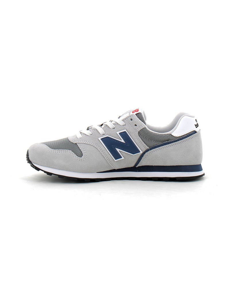 Baskets en Cuir/suede new Balance Gris - Kiabi