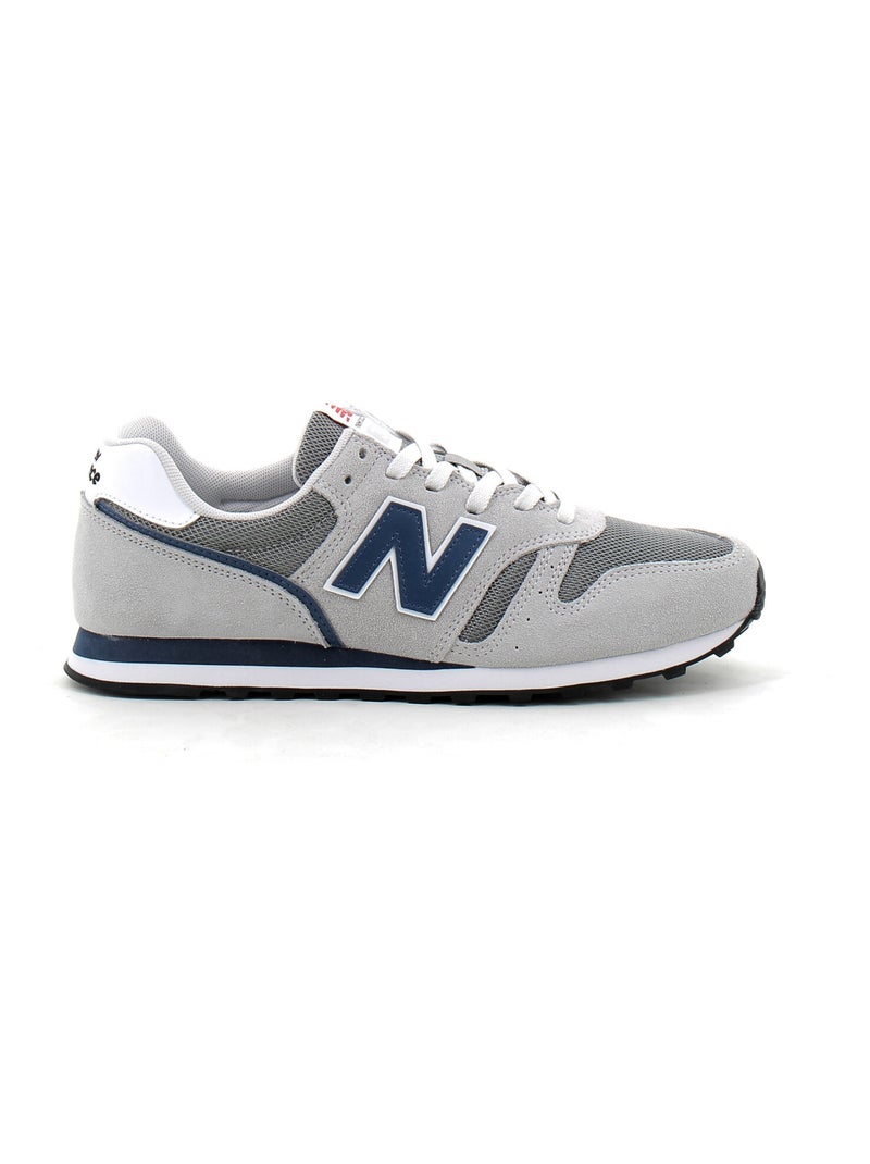 Baskets en Cuir/suede new Balance Gris - Kiabi