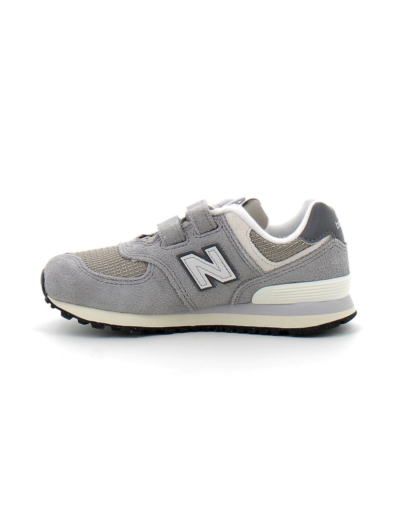 Baskets en Cuir/suede new Balance Gris - Kiabi