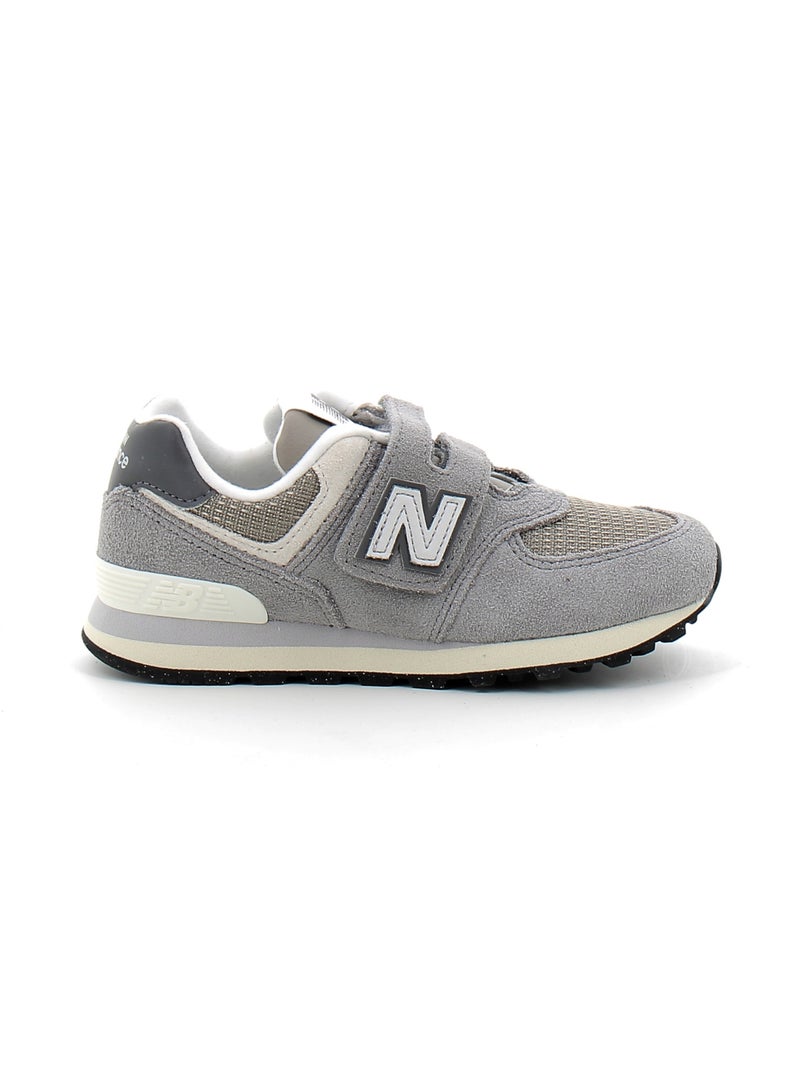 Baskets en Cuir/suede new Balance Gris - Kiabi