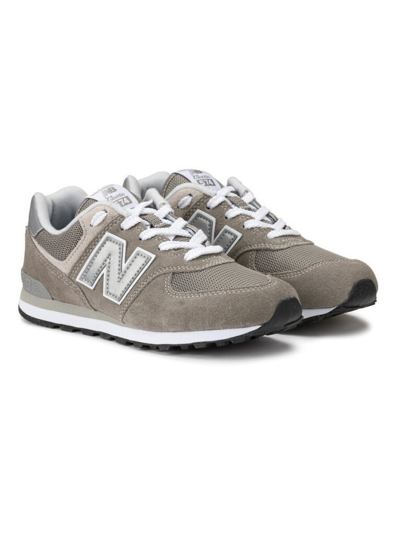 Baskets en Cuir/suede new Balance Gris - Kiabi