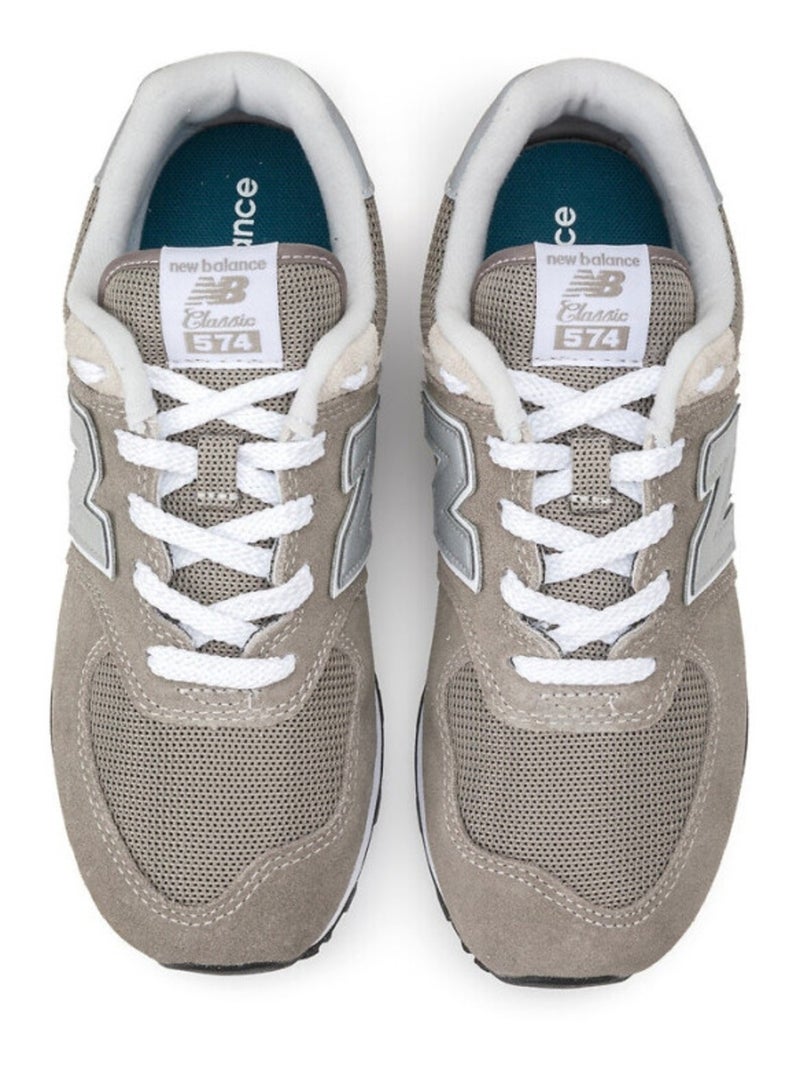 Baskets en Cuir/suede new Balance Gris - Kiabi